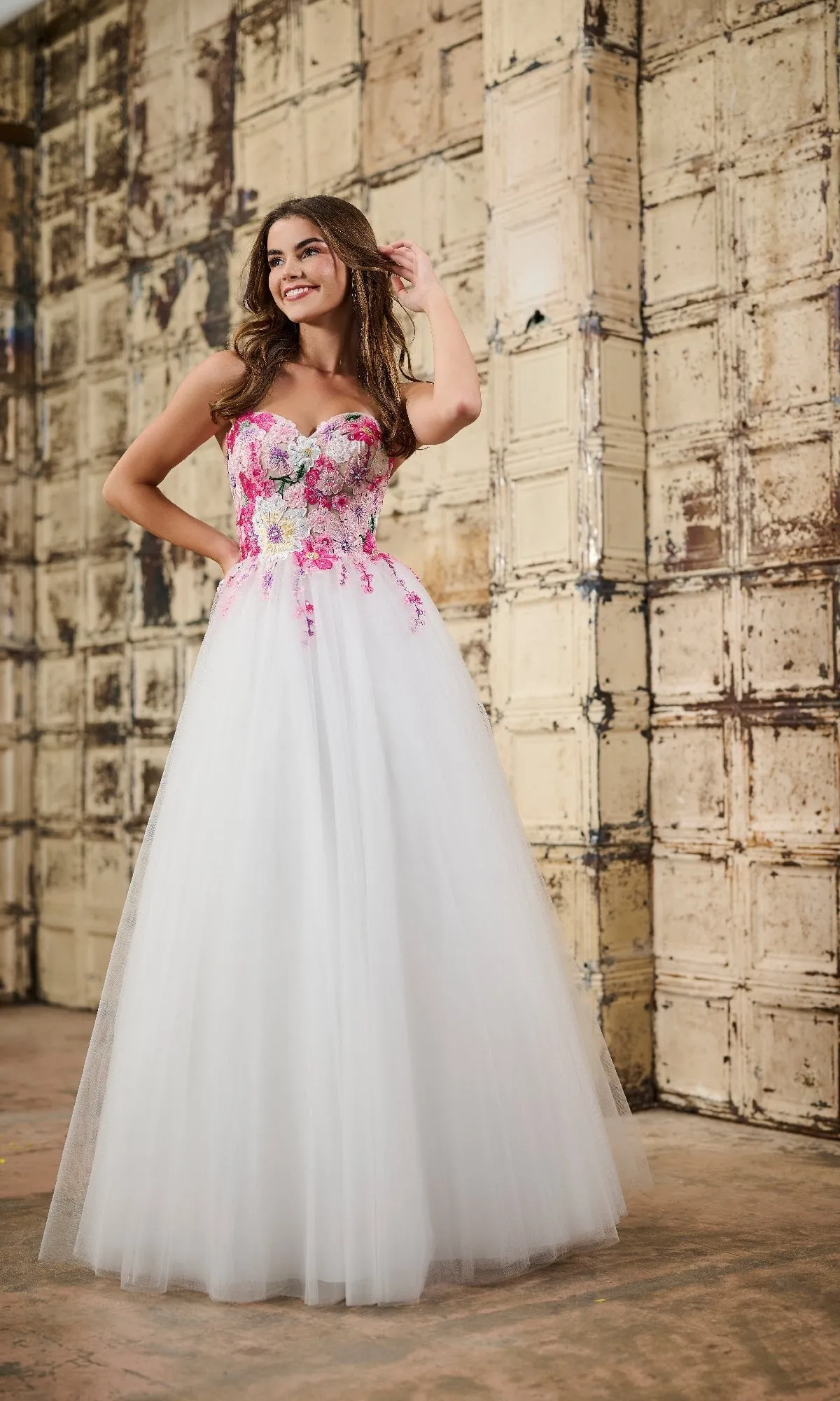 Long Prom Dress: Tiffany 16142 sold by PromGirl