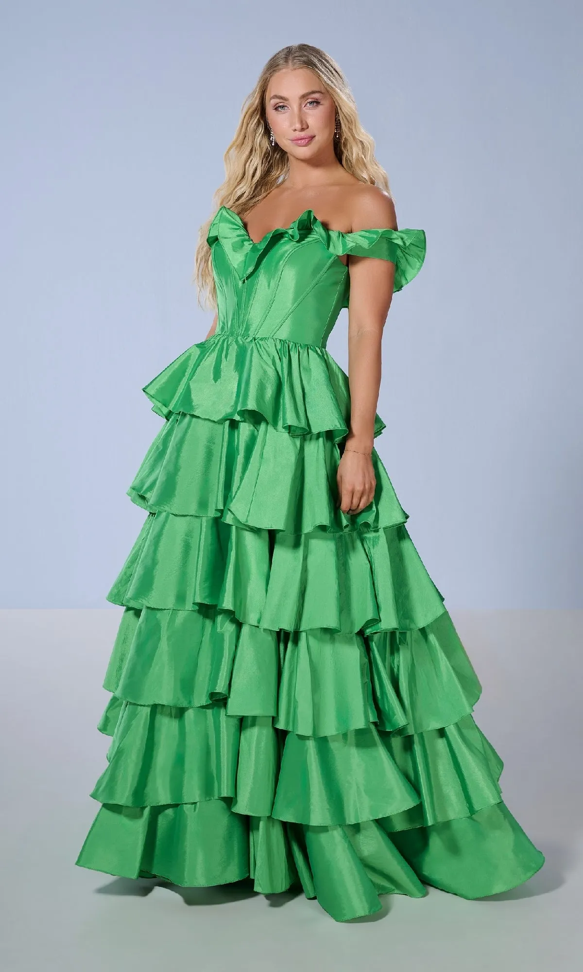 Long Prom Dress: Tiffany 16175 sold by PromGirl