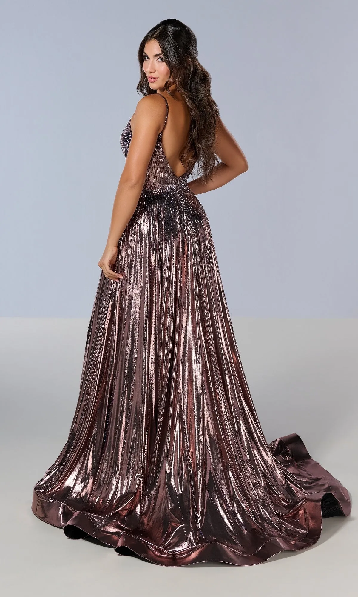 Long Prom Dress: Tiffany 16189 sold by PromGirl product image thumbnail 2