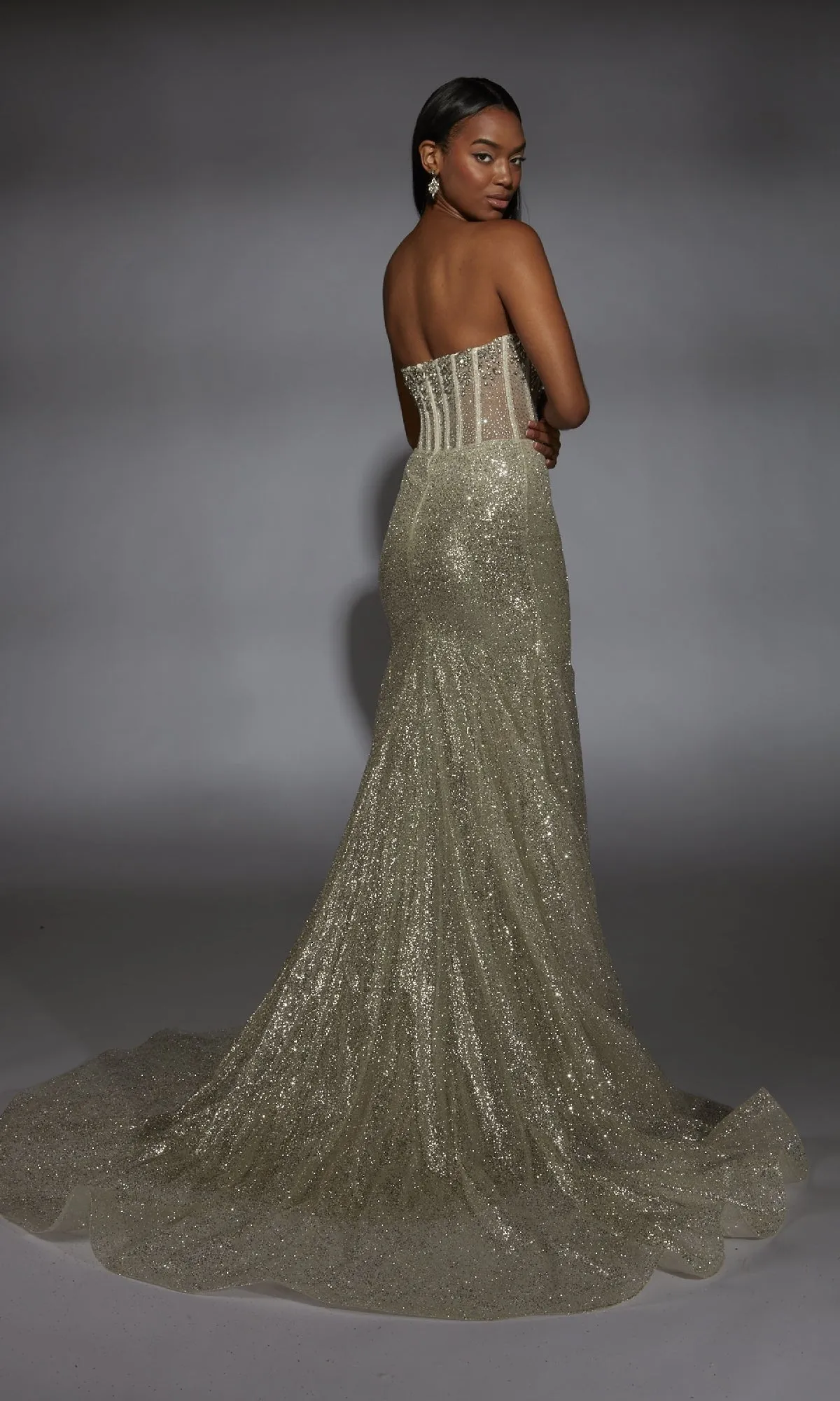 Long Prom Dress: Alyce 61970 sold by PromGirl product image thumbnail 2