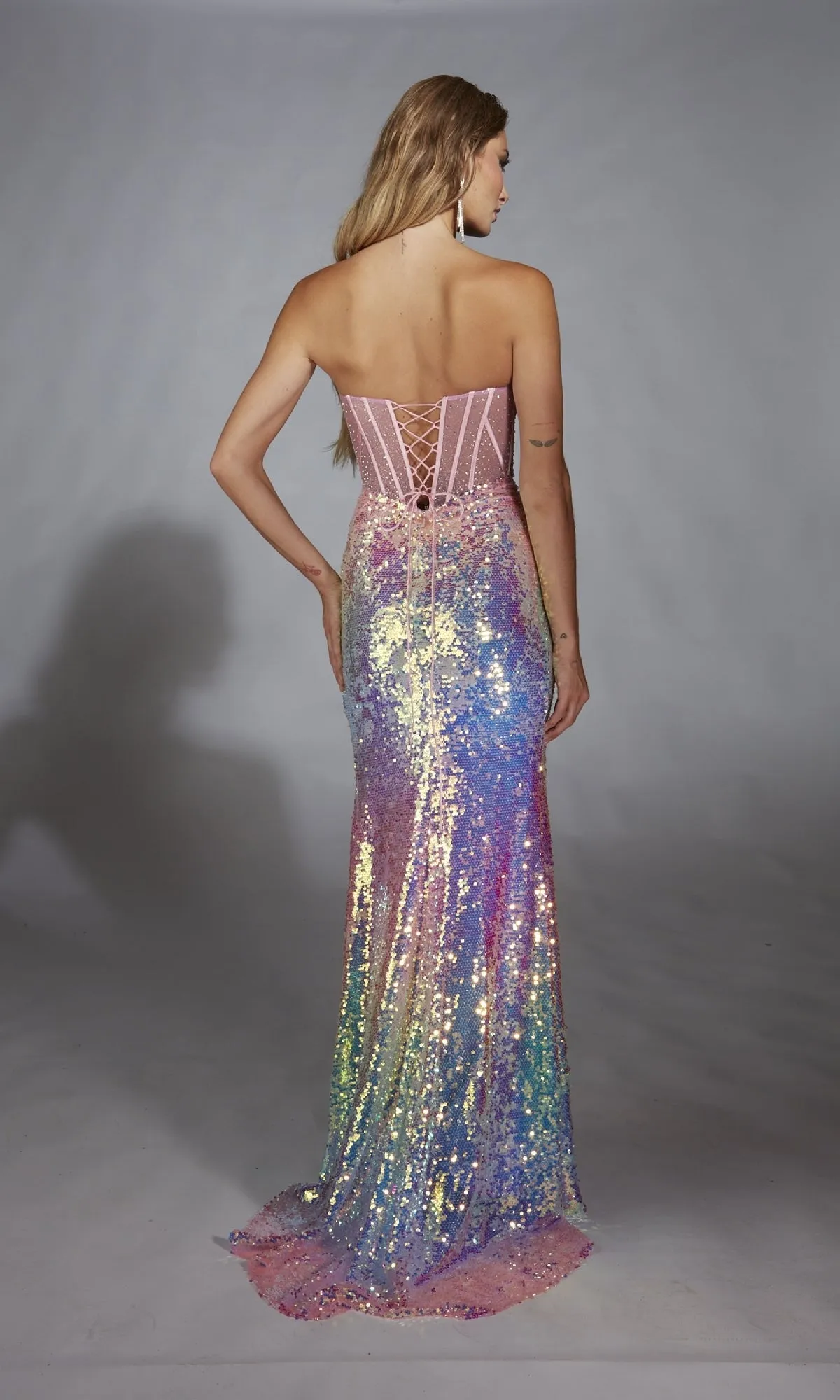 Long Prom Dress: Alyce 61734 sold by PromGirl product image thumbnail 2