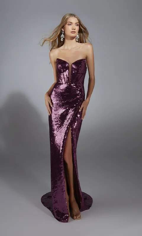 Long Prom Dress: Alyce 61888 sold by PromGirl