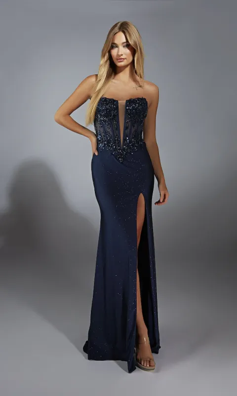 Long Prom Dress: Alyce 61768 sold by PromGirl