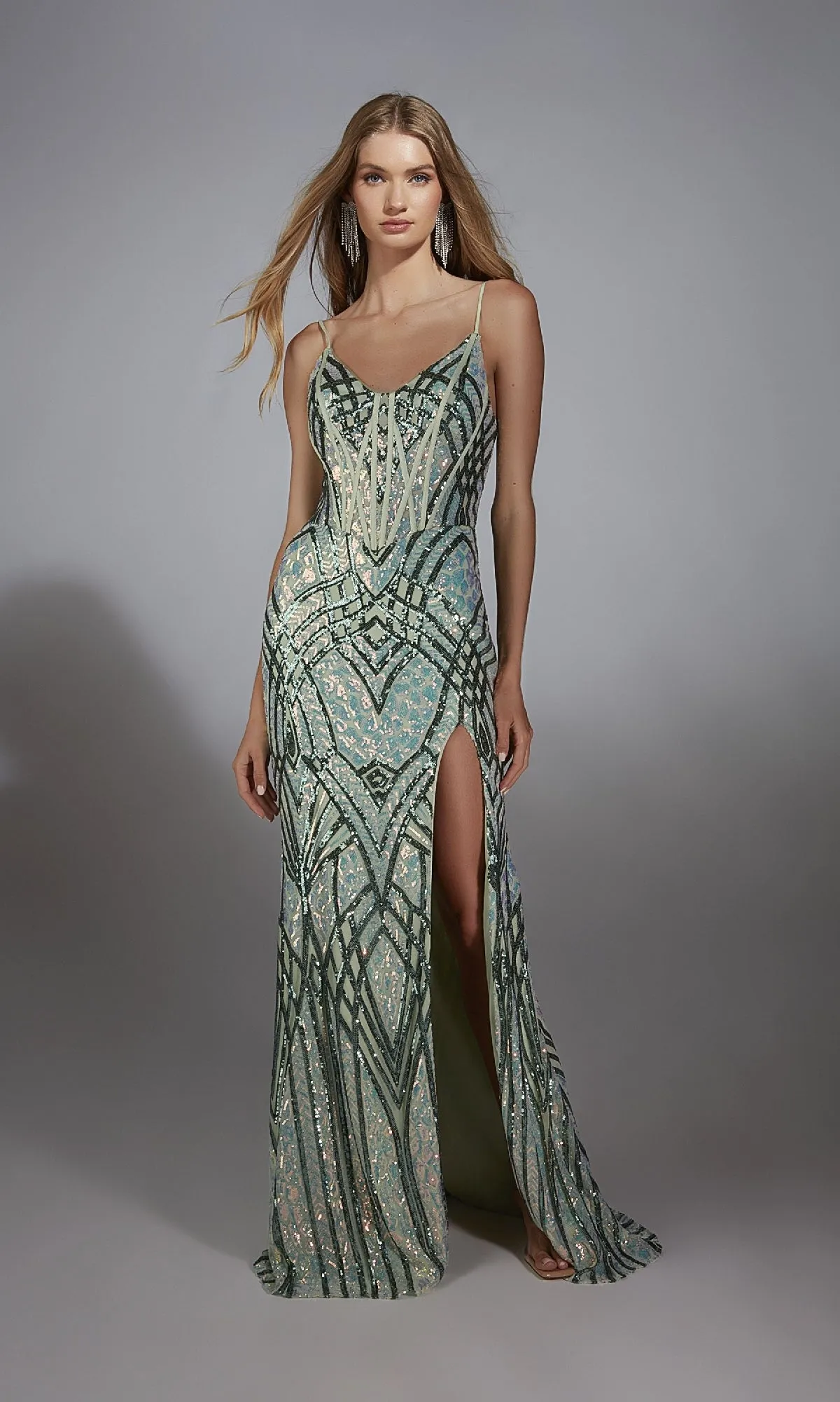 Long Prom Dress: Alyce 61920 sold by PromGirl product image thumbnail 3