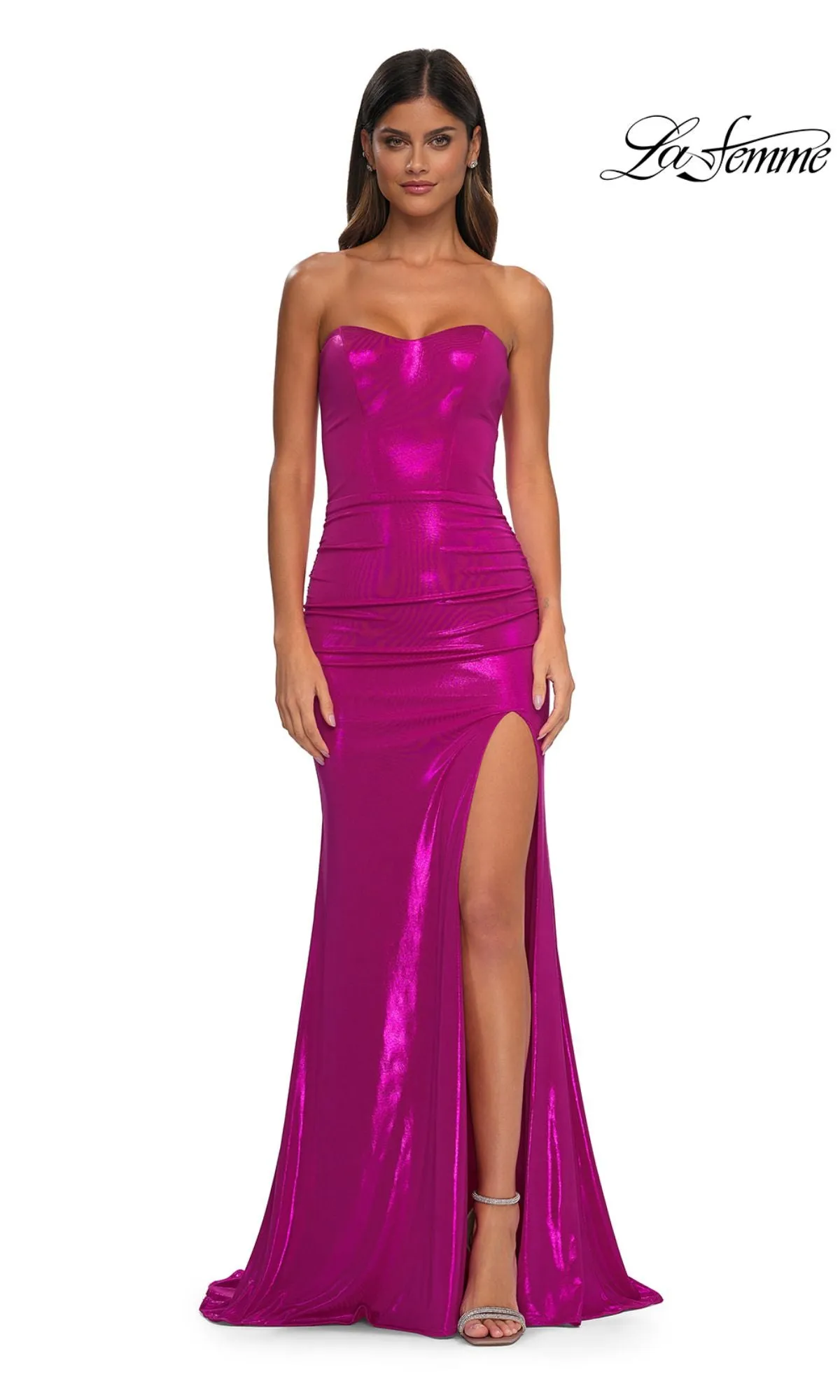 Long Prom Dress: La Femme 32757 sold by PromGirl product image thumbnail 4