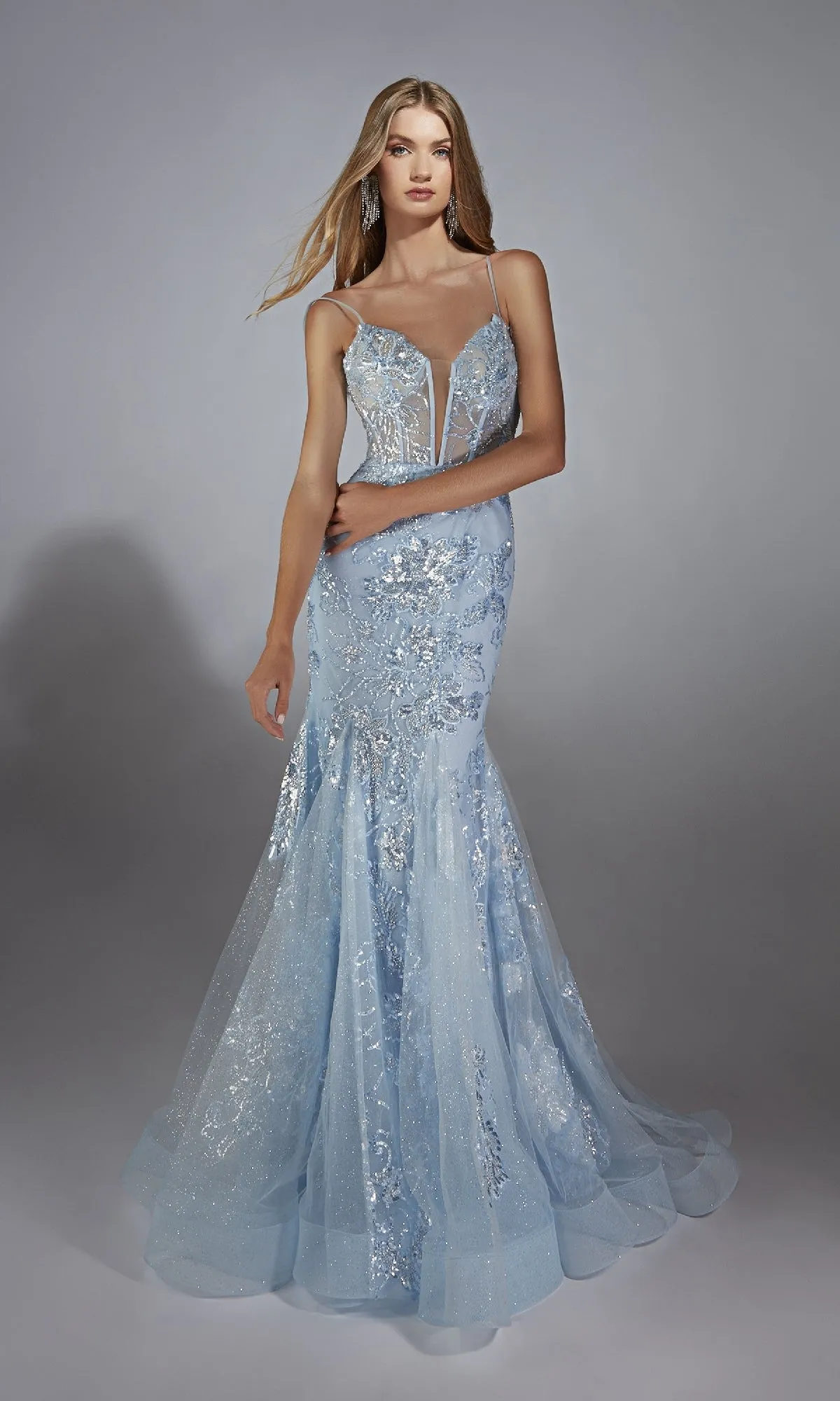 Long Prom Dress: Alyce 61867 sold by PromGirl product image thumbnail 3