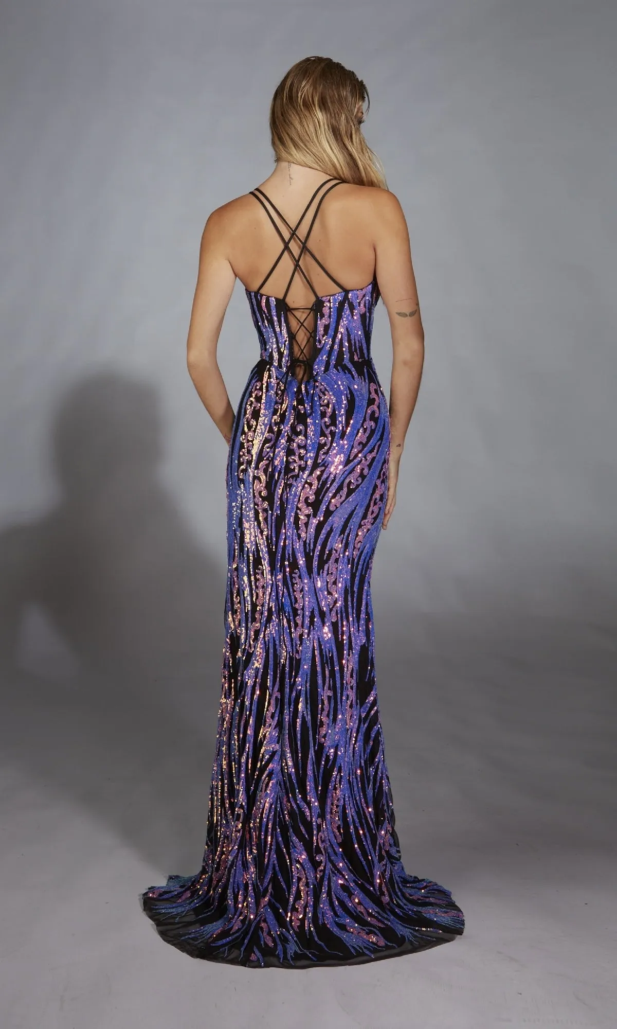 Long Prom Dress: Alyce 61897 sold by PromGirl product image thumbnail 2
