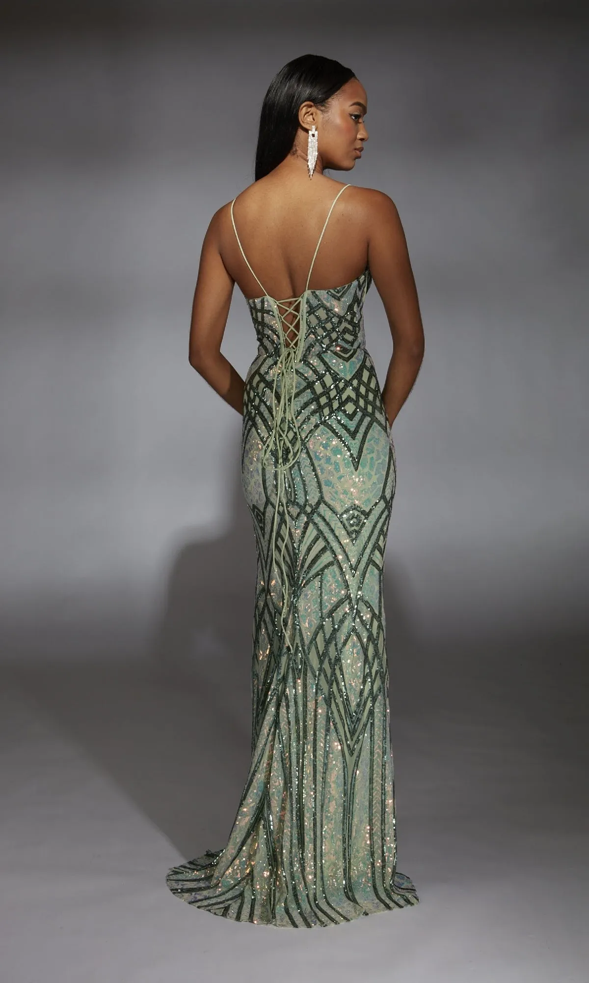 Long Prom Dress: Alyce 61919 sold by PromGirl product image thumbnail 2