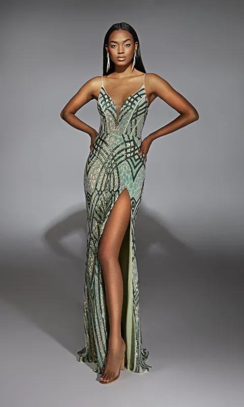 Long Prom Dress: Alyce 61919 sold by PromGirl