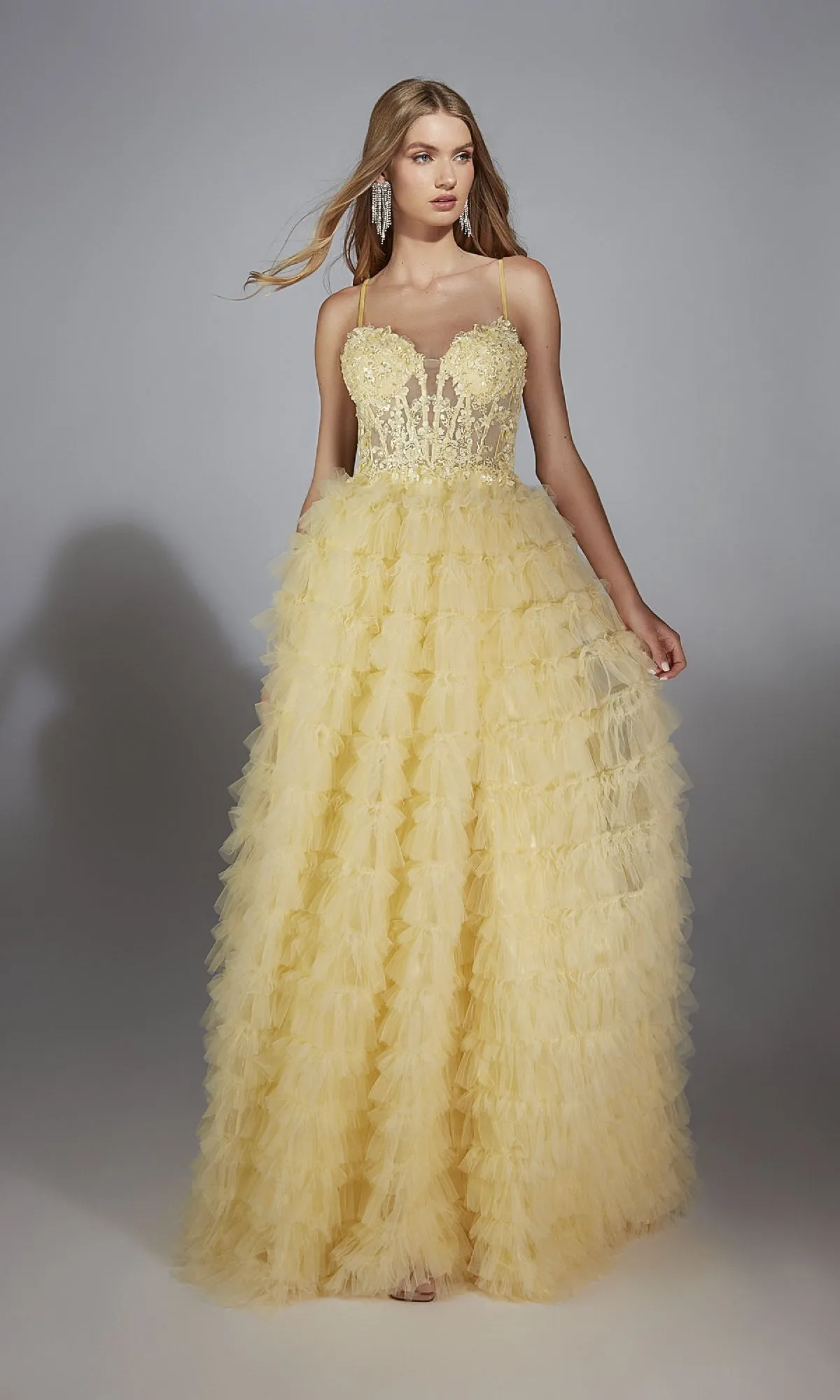 Long Prom Dress: Alyce 61911 sold by PromGirl