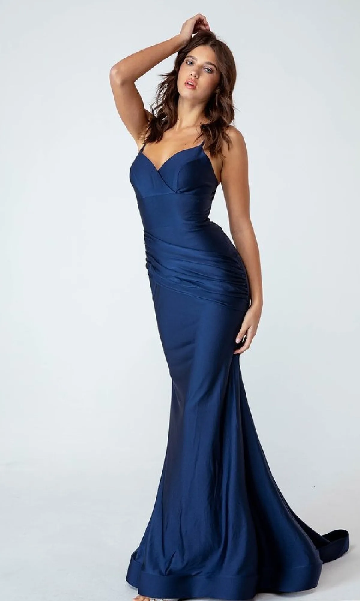 Classic Long Mermaid Prom Dress: Eureka 9151 sold by PromGirl product image thumbnail 3