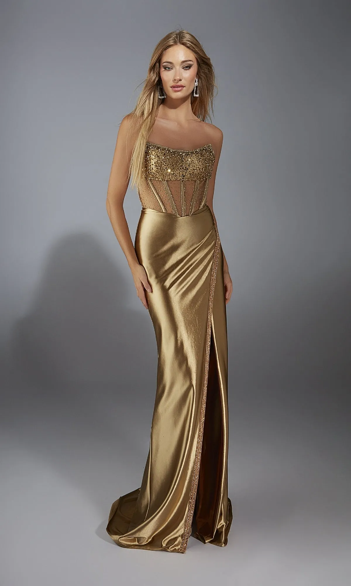 Long Prom Dress: Alyce 61976 sold by PromGirl product image thumbnail 3