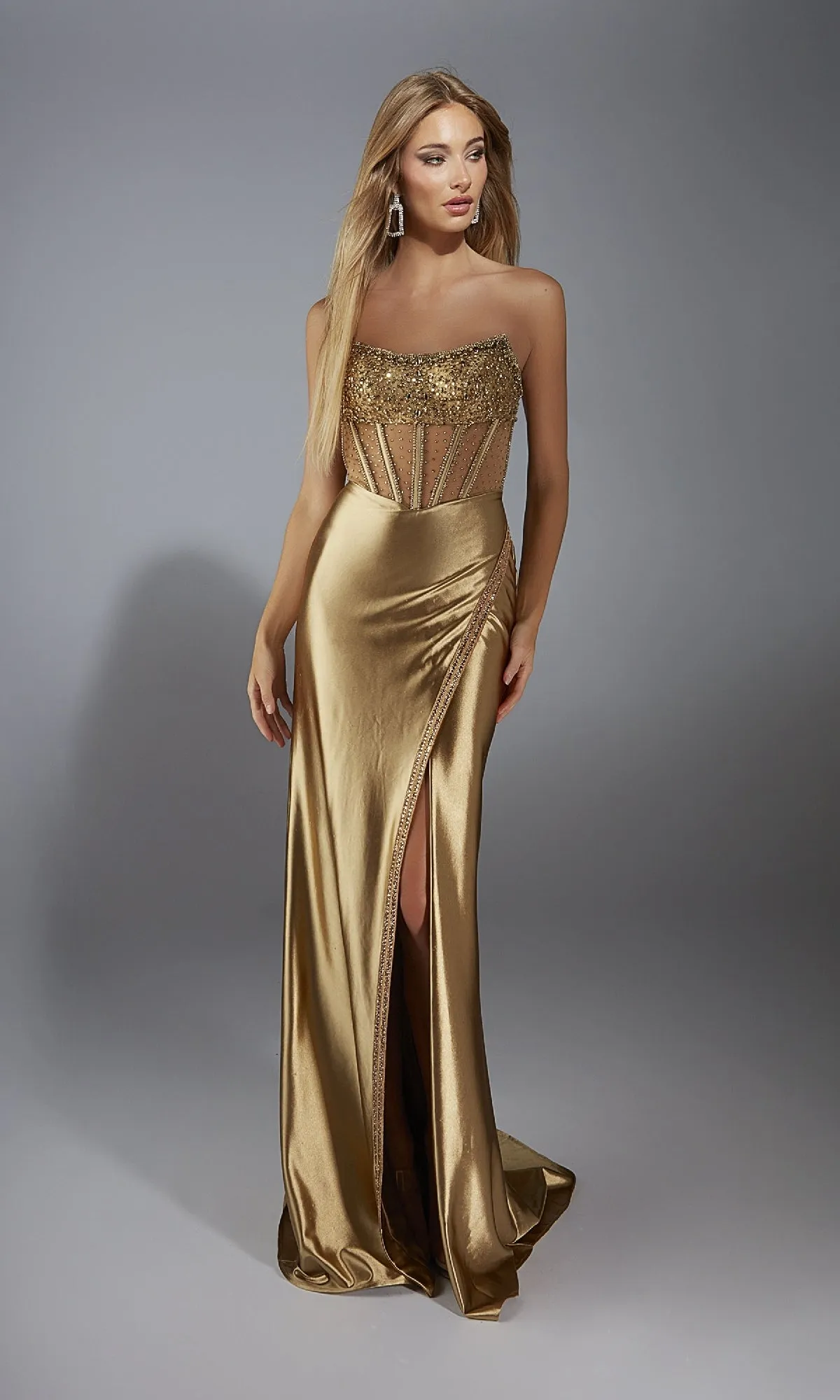 Long Prom Dress: Alyce 61976 sold by PromGirl