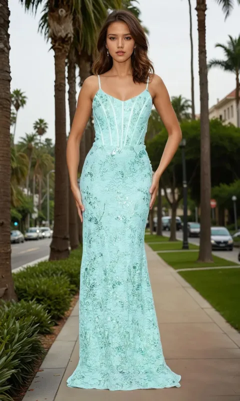 Long Formal Dress: Betsy and Adam A26885 sold by PromGirl
