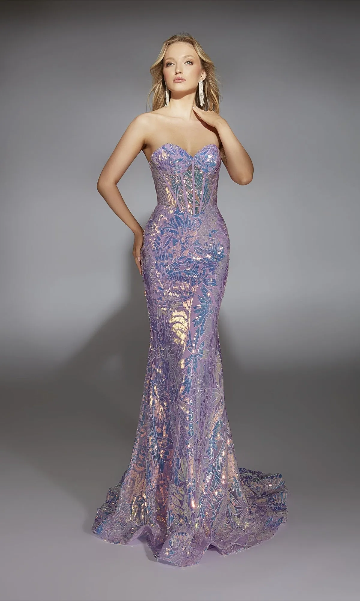 Long Prom Dress: Alyce 61862 sold by PromGirl