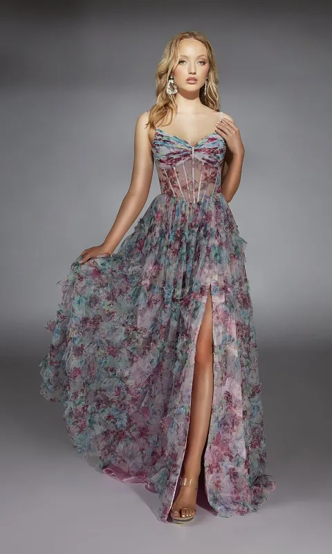 Long Prom Dress: Alyce 61748 sold by PromGirl