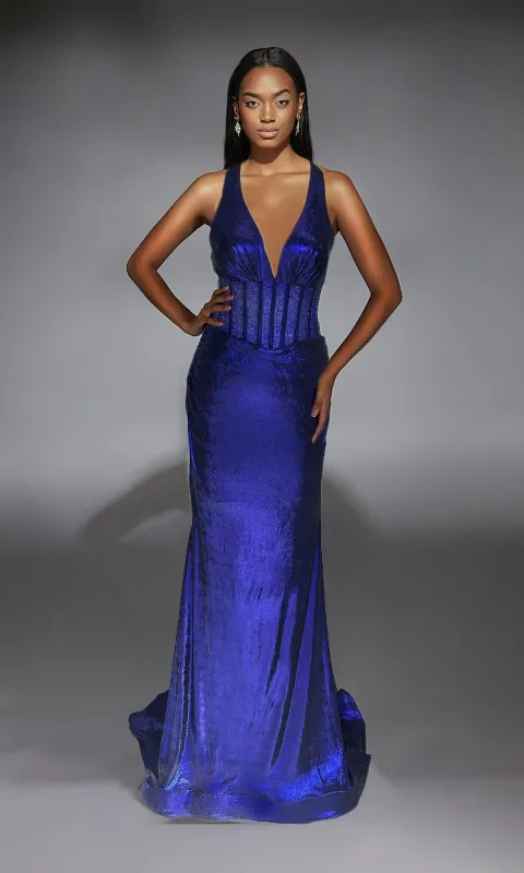 Long Prom Dress: Alyce 61949 made by PromGirl