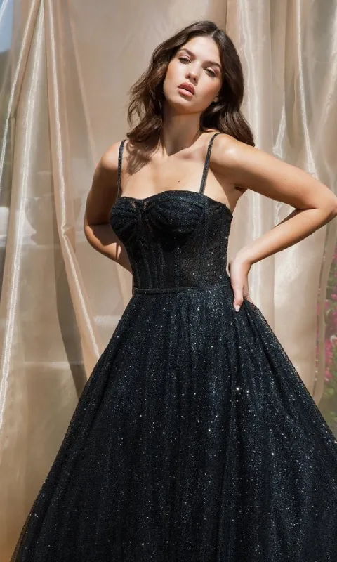 Sheer-Corset Glitter Prom Ball Gown: Eureka 9900 sold by PromGirl
