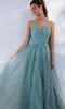 Lace-Up Long Glitter Prom Ball Gown: Eureka 9901 sold by PromGirl
