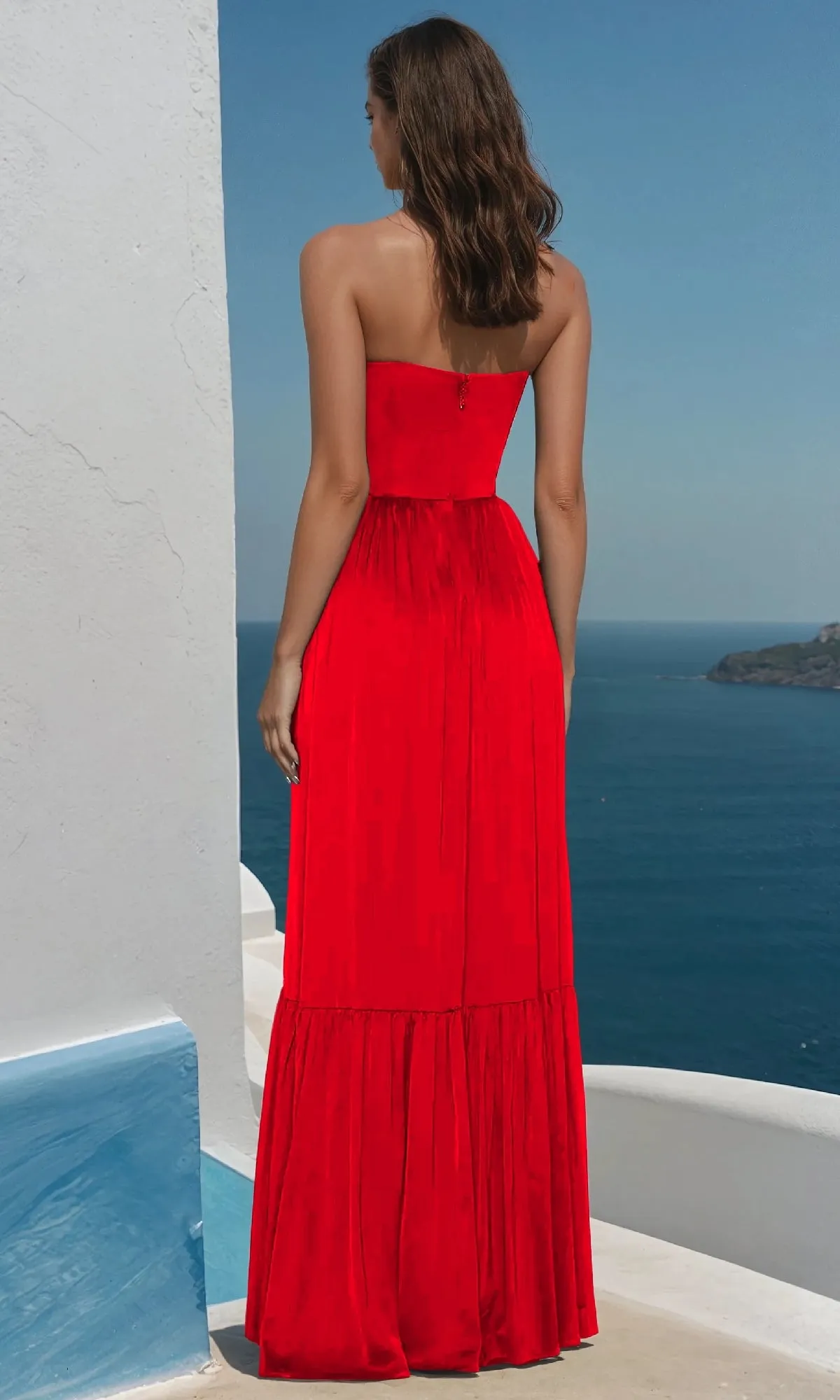 Strapless Classic Prom Dress: PromGirl Exclusive sold by PromGirl product image thumbnail 4