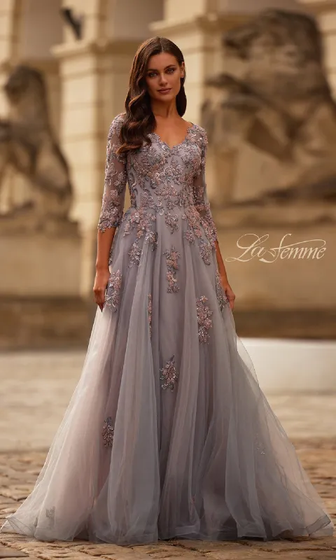 Long Formal Dress: La Femme 32605 sold by PromGirl