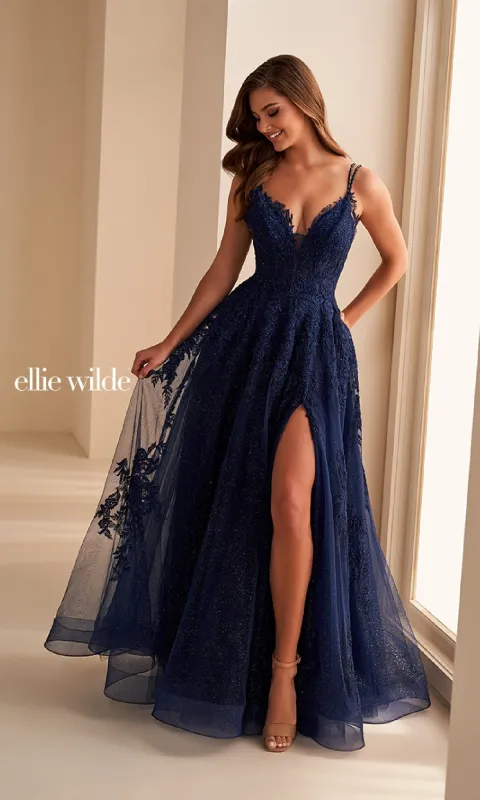 Long Prom Dress: Ellie Wilde EW36226 sold by PromGirl