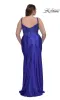 Plus-Size Long Satin Prom Dress: La Femme 32430 sold by PromGirl