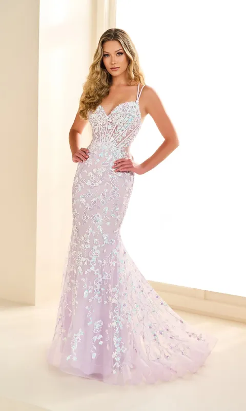 Long Prom Dress: Ellie Wilde EW36080 made by ellie wilde