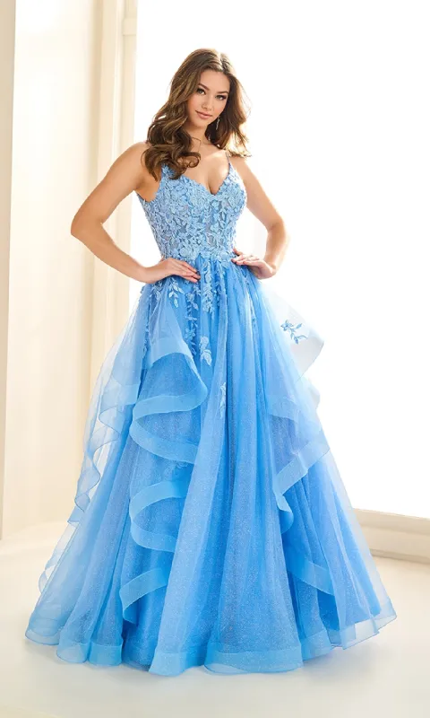 Long Prom Dress: Ellie Wilde EW36085 sold by PromGirl
