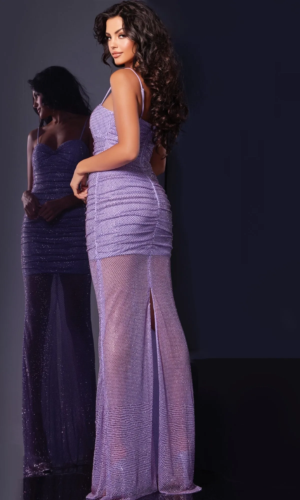 Long Prom Dress: Jovani 38188 sold by PromGirl product image thumbnail 4