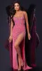 Long Pink Prom Dress: Jovani 44637 sold by PromGirl