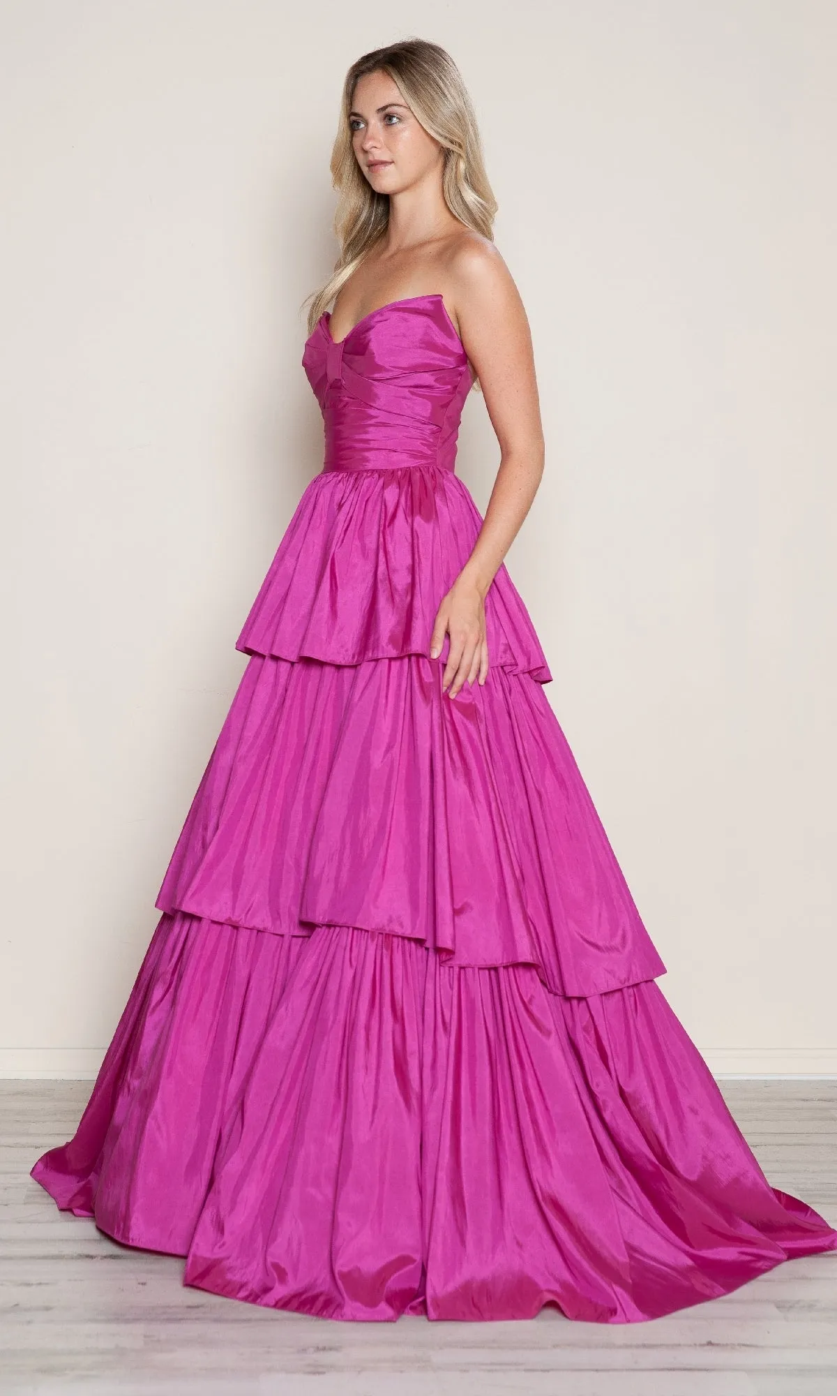 Long Prom Dress: Poly USA 9694 sold by PromGirl product image thumbnail 3