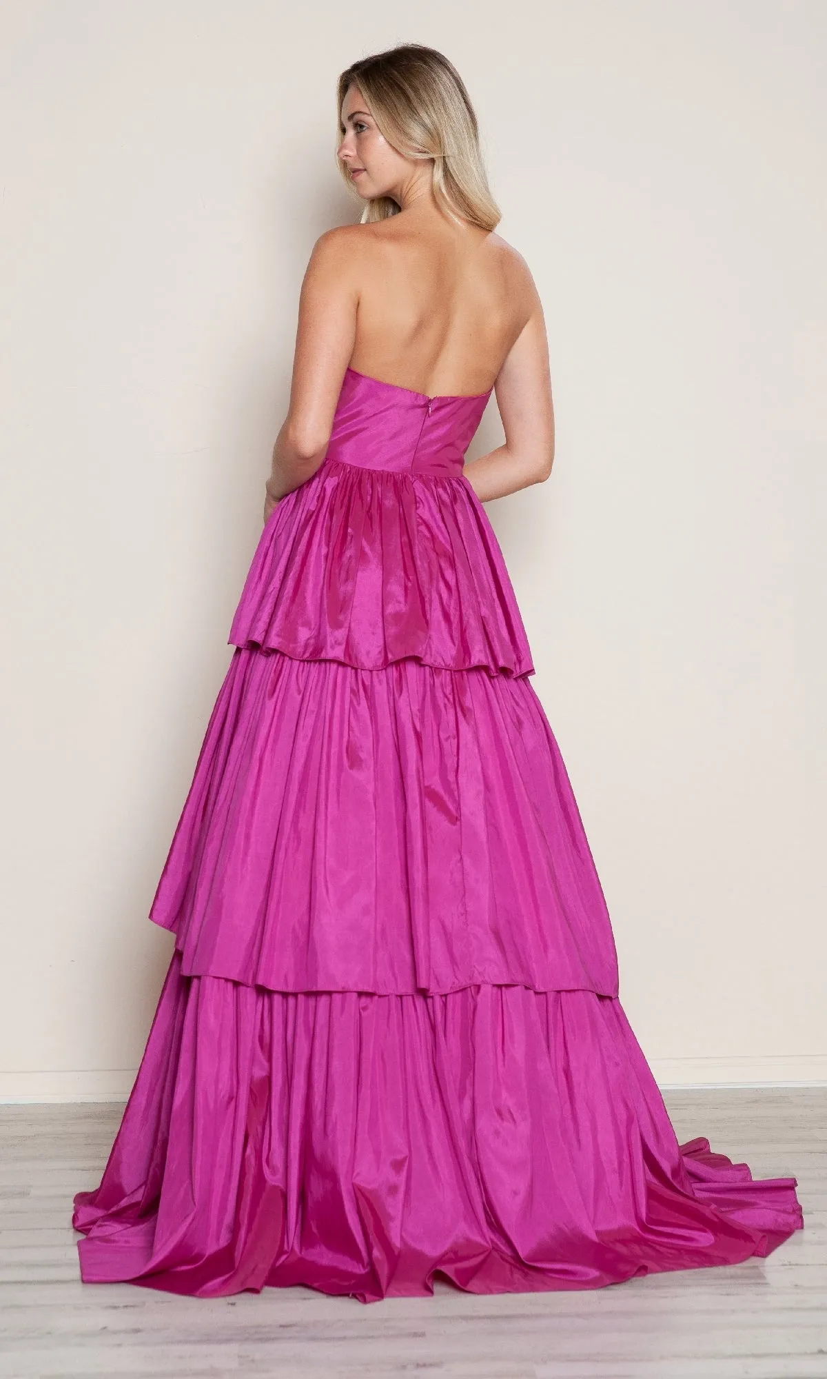 Long Prom Dress: Poly USA 9694 sold by PromGirl product image thumbnail 2
