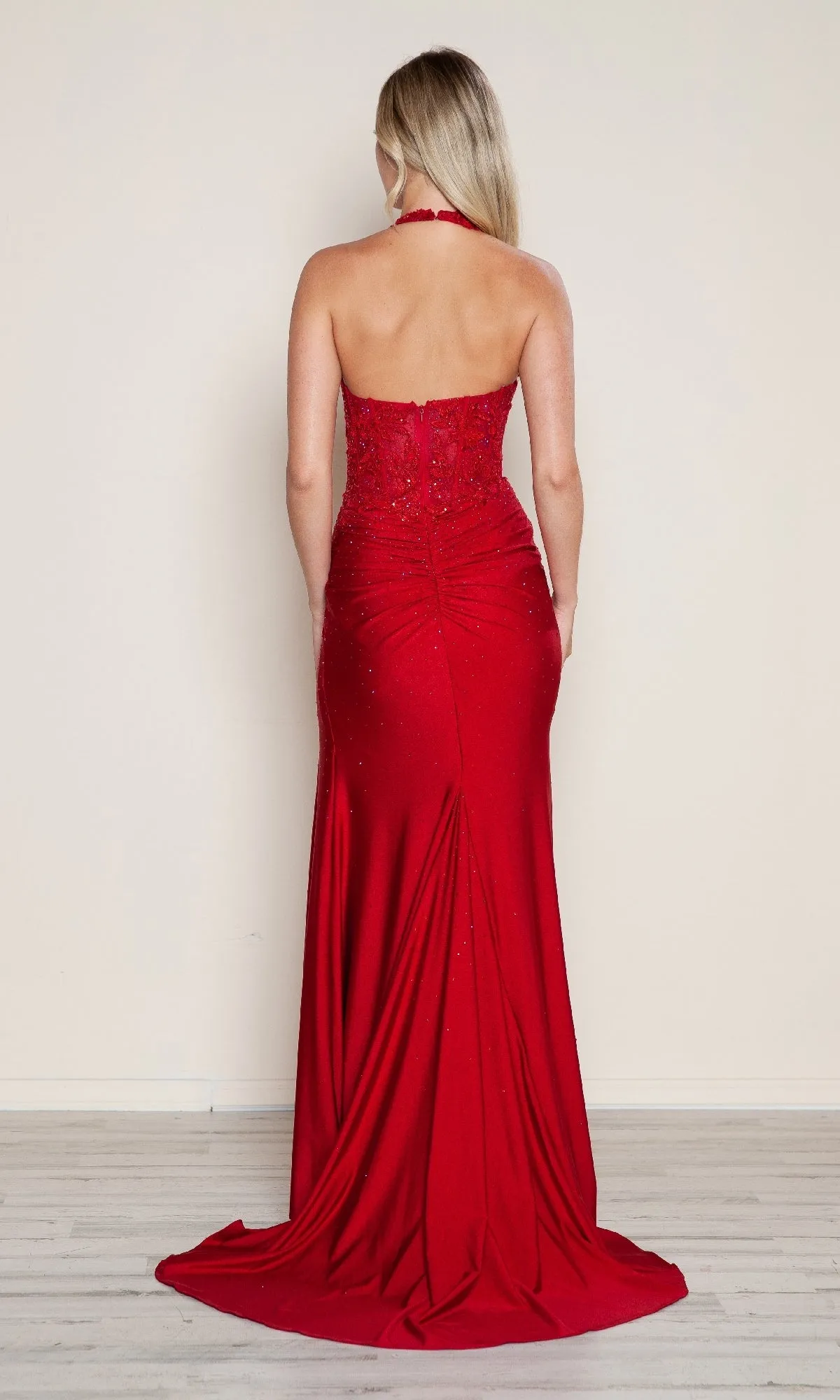 Long Prom Dress: Poly USA 9614 sold by PromGirl product image thumbnail 2