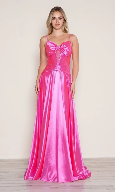 Long Prom Dress: Poly USA 9702 sold by PromGirl