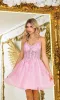 Short Corset Prom Dress: Dancing Queen 3415 sold by PromGirl