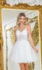 Short Corset Prom Dress: Dancing Queen 3415 sold by PromGirl