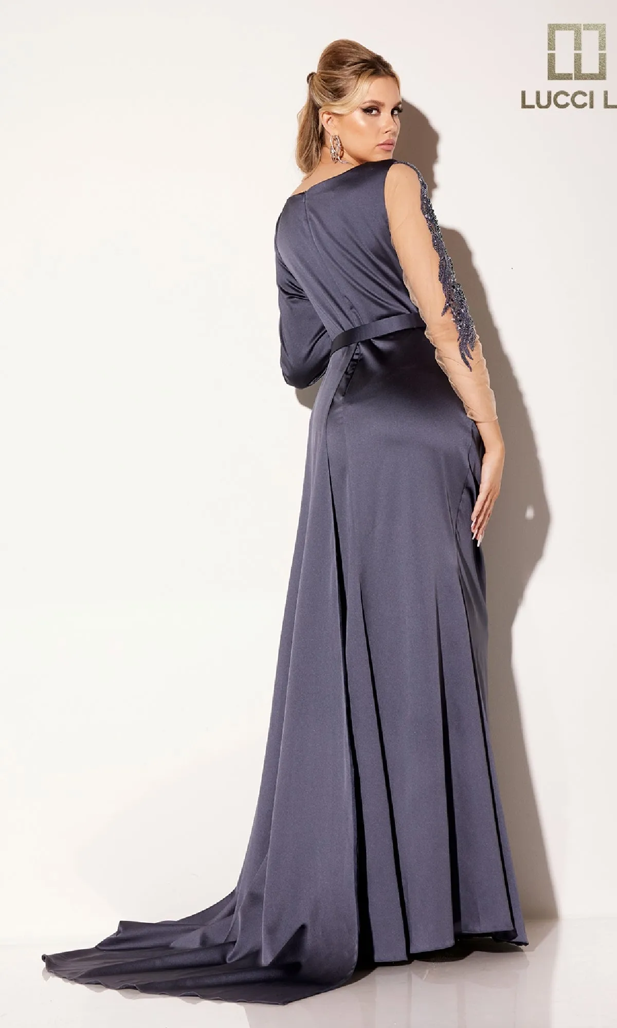Long Formal Dress: Lucci Lu C8104 sold by PromGirl product image thumbnail 2