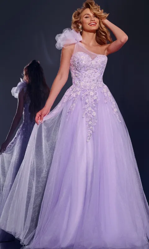 Long Prom Dress: Jovani 37427 sold by PromGirl