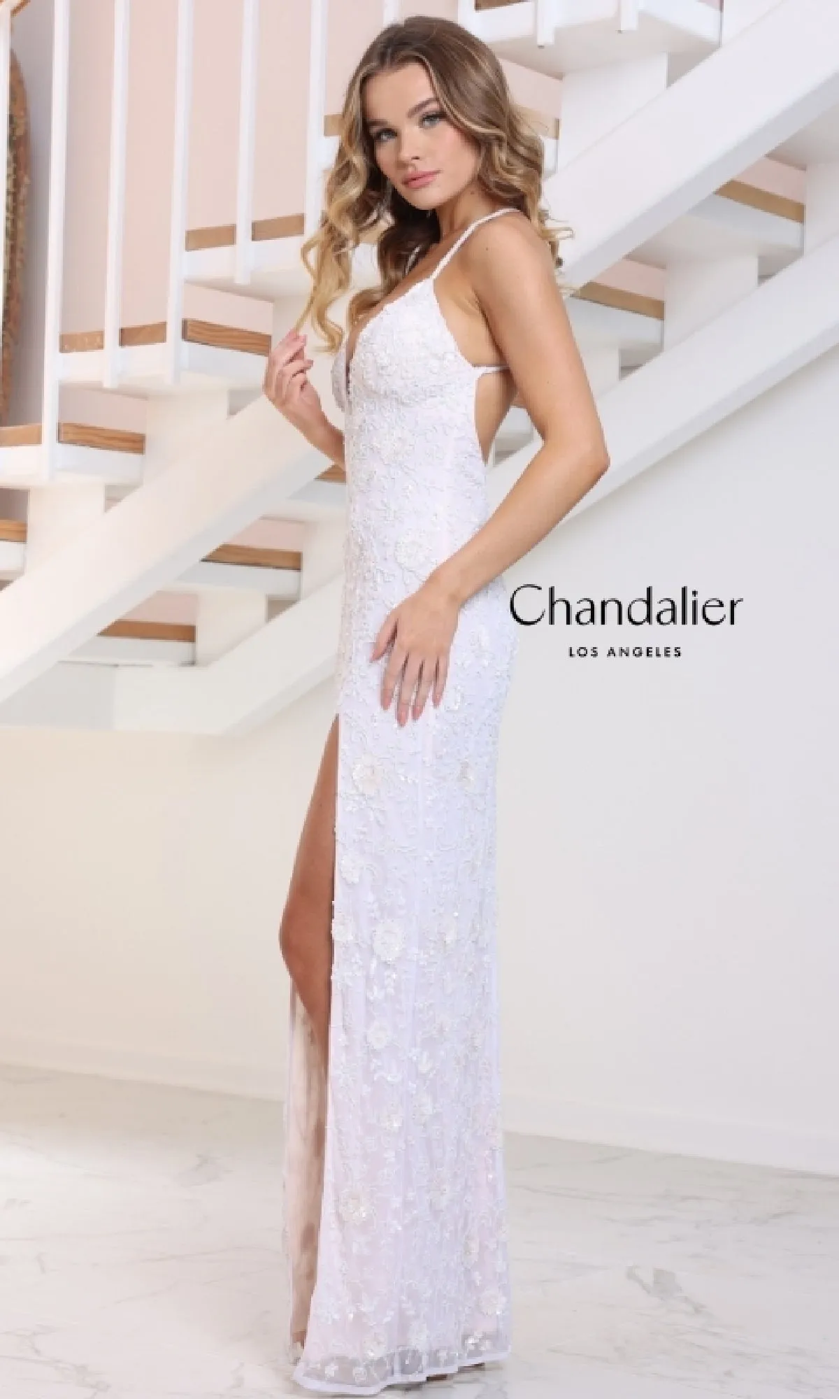 Long Prom Dress: Chandalier 30131 sold by PromGirl product image thumbnail 2