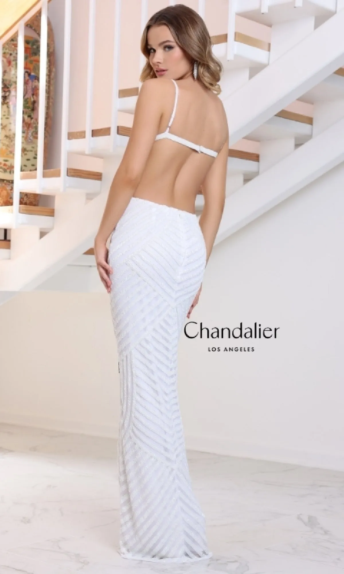 Long Prom Dress: Chandalier 30211 sold by PromGirl product image thumbnail 2