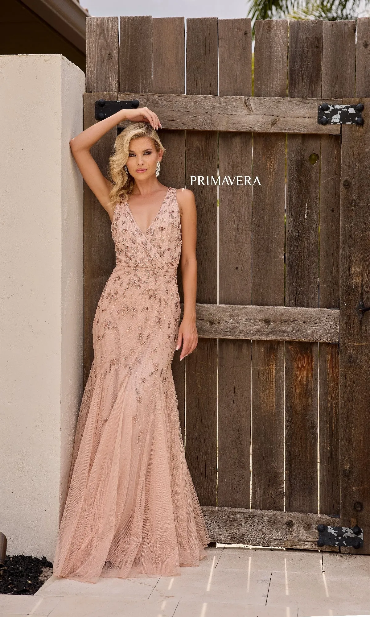 Long Formal Dress: Primavera 13158 sold by PromGirl product image thumbnail 3
