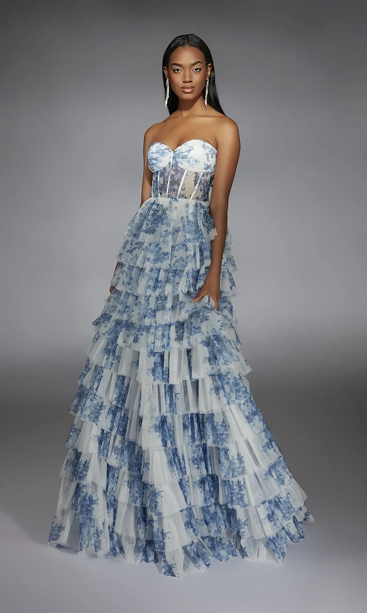 Long Prom Dress: Alyce 61763 sold by PromGirl