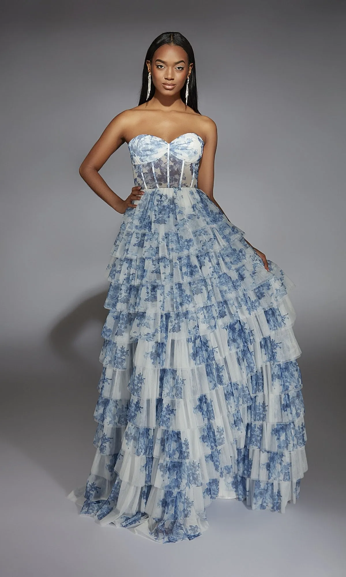 Long Prom Dress: Alyce 61763 sold by PromGirl product image thumbnail 3