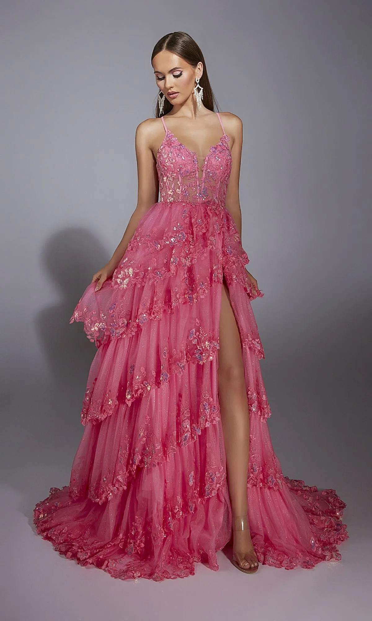Long Prom Dress: Alyce 61927 sold by PromGirl product image thumbnail 3