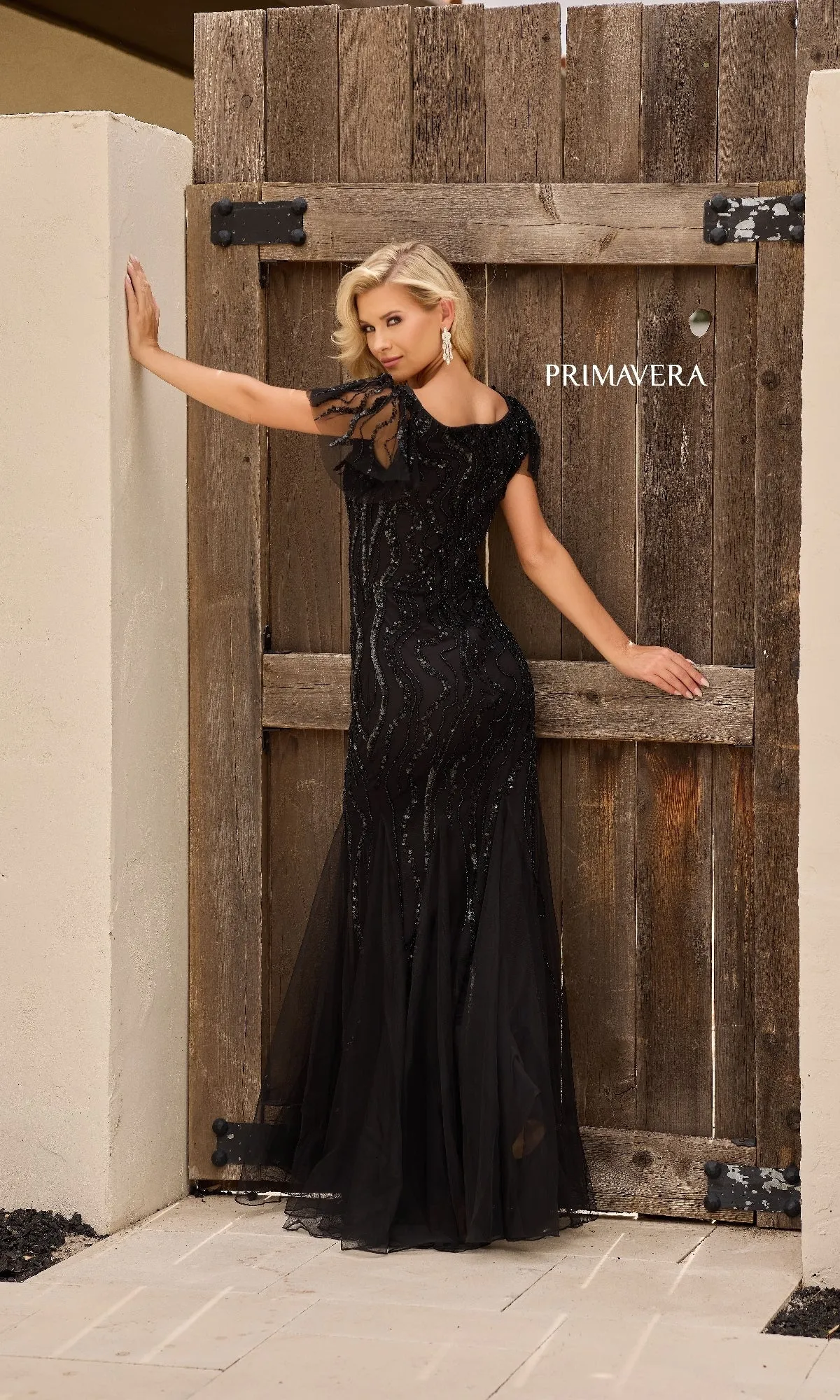 Long Formal Dress: Primavera 13155 sold by PromGirl product image thumbnail 2