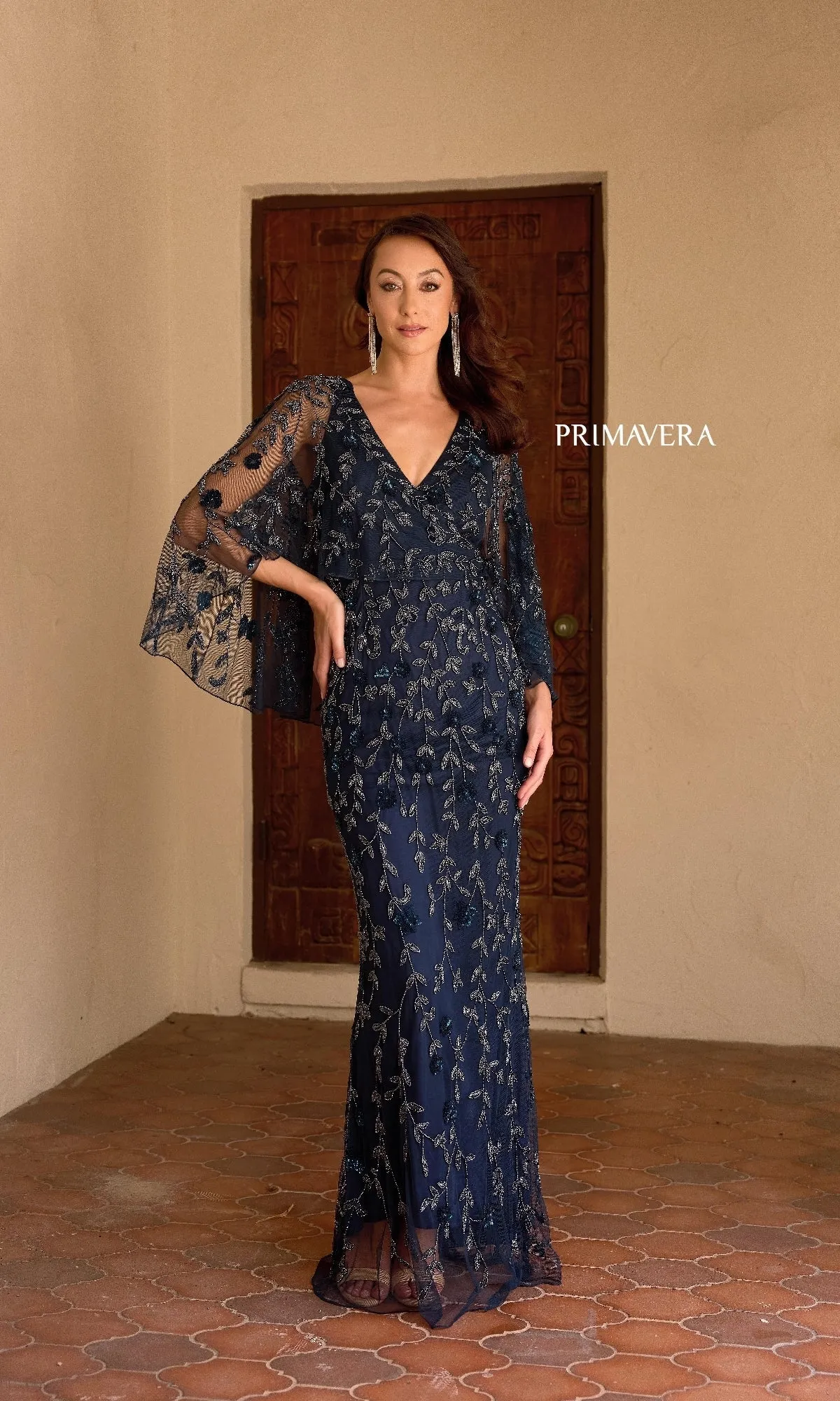 Long Formal Dress: Primavera 13149 sold by PromGirl product image thumbnail 4