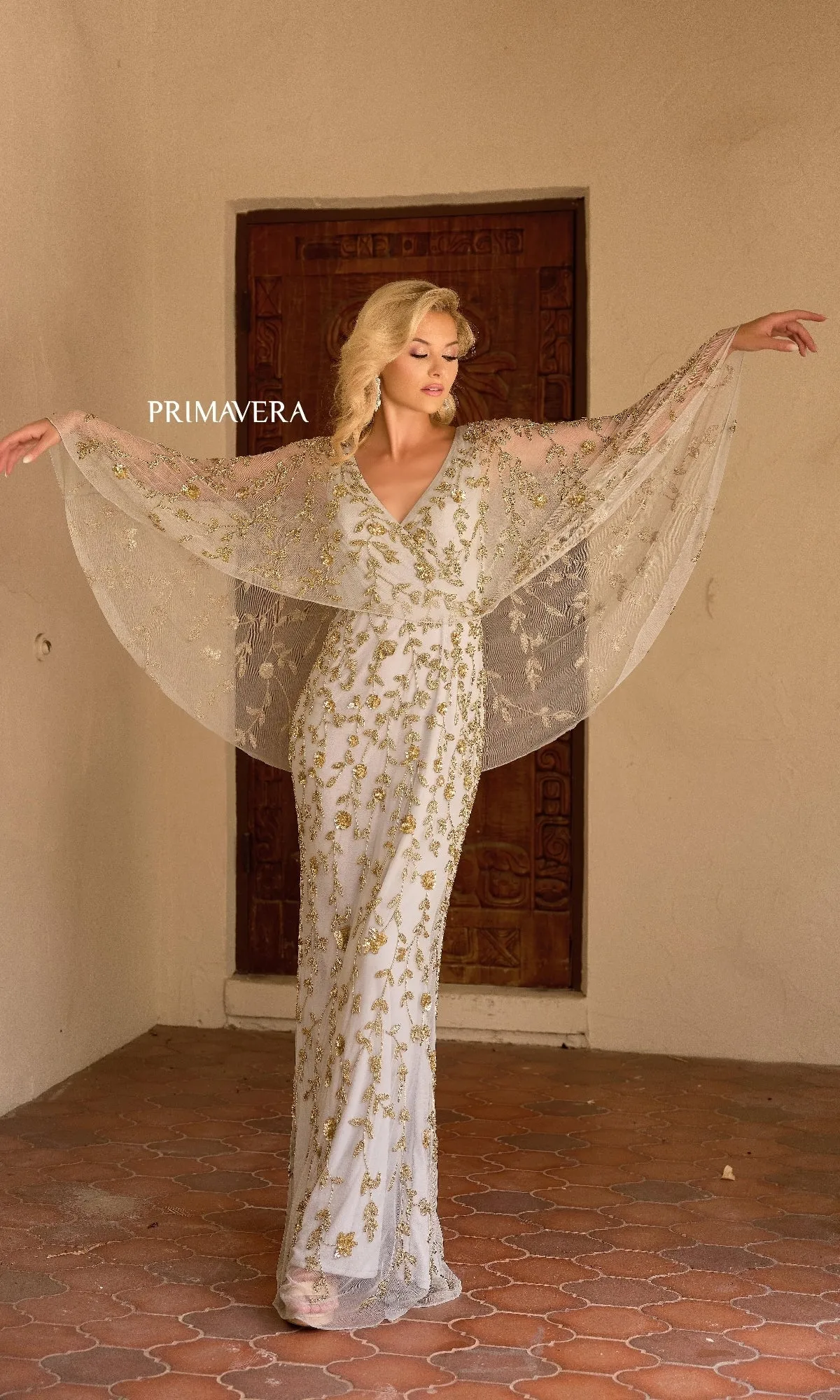 Long Formal Dress: Primavera 13149 sold by PromGirl product image thumbnail 5