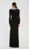 Long Sleeve Black Formal Dress: Mac Duggal 49951 sold by PromGirl