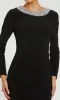 Long Sleeve Black Formal Dress: Mac Duggal 49951 sold by PromGirl